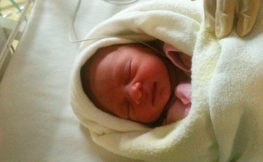 Newly born in the back of an ambulance, Ella Skobel was given the all-clear by the Dysart Hospital medical staff. Newly born in the back of an ambulance, Ella Skobel was given the all-clear by the Dysart Hospital medical staff.